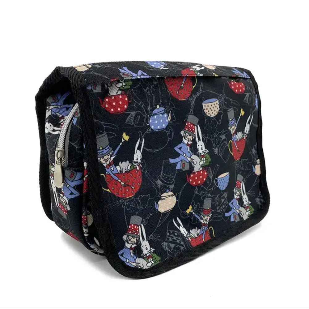 'Mad Hatter' Toiletry Organizer Bag